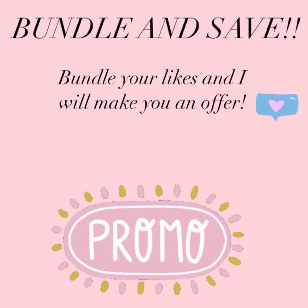 Make offers! Bundle to save!